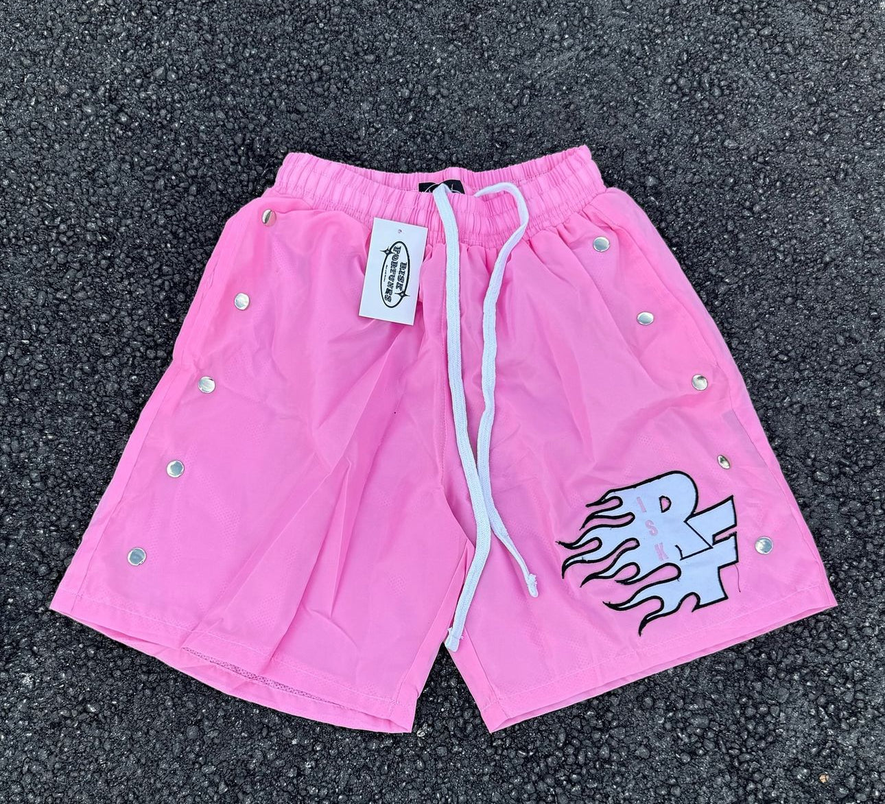 RF NYLON SHORTS “PINK”